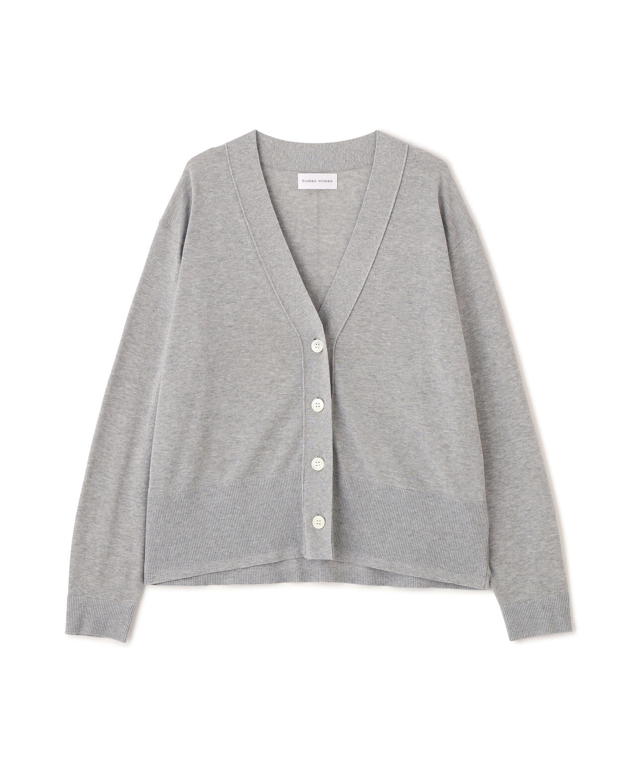 アイレットＶネックカーディガン