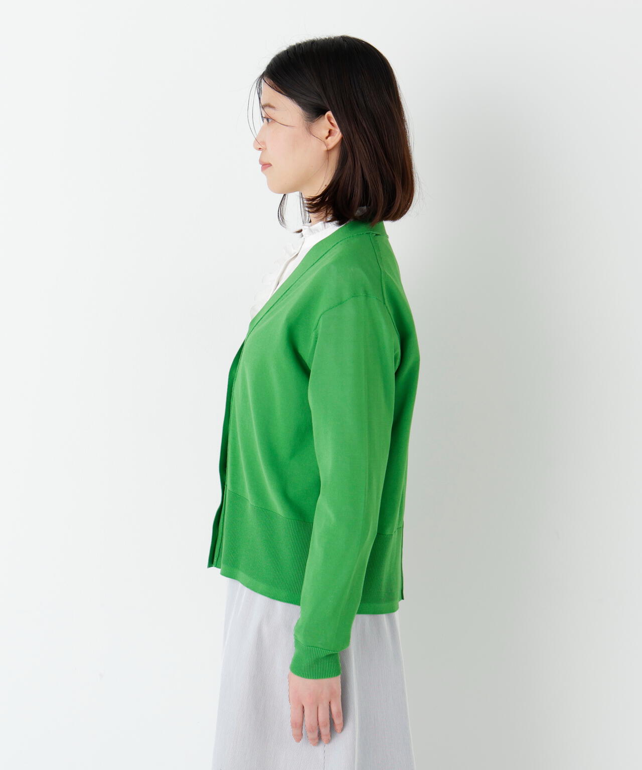 アイレットＶネックカーディガン