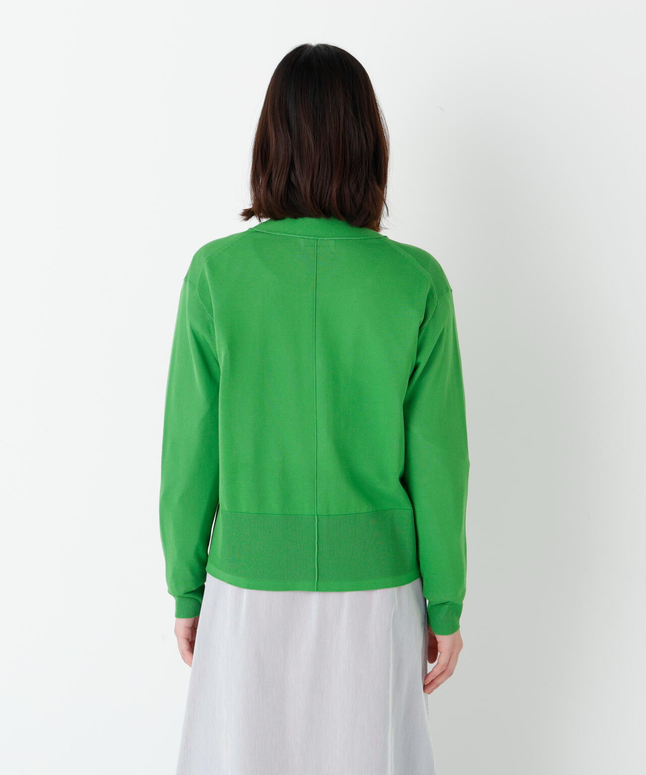 アイレットＶネックカーディガン