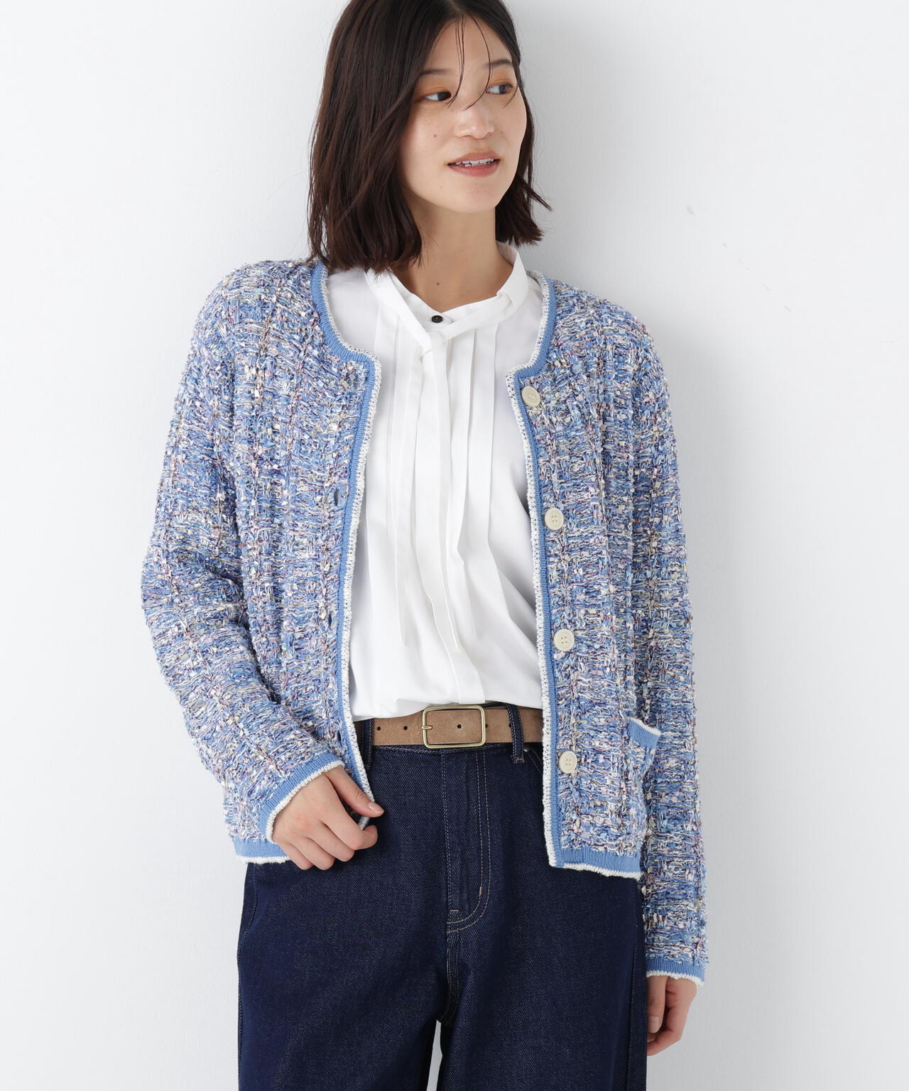 ツィードニットＪＫ