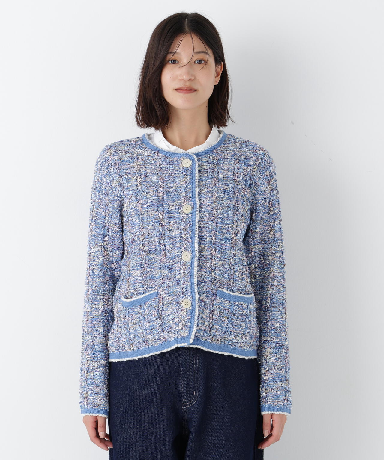 ツィードニットＪＫ