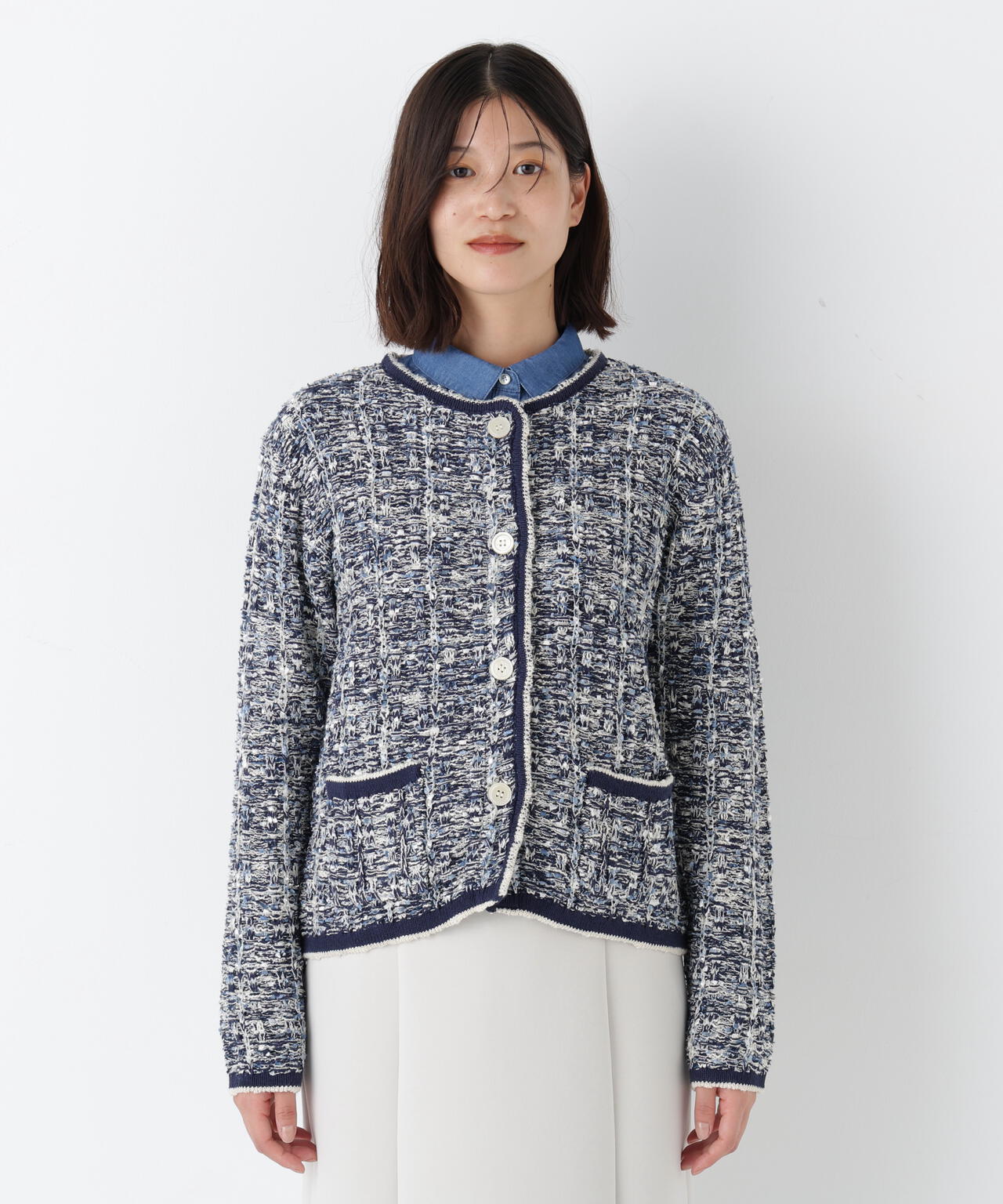 ツィードニットＪＫ