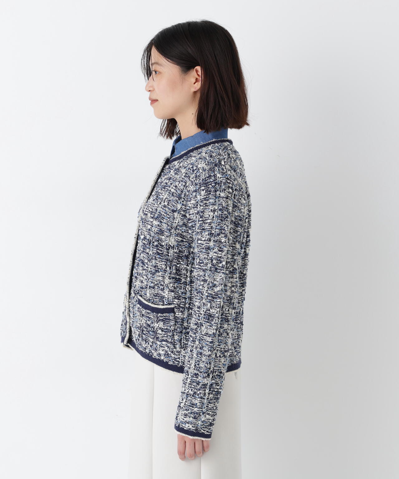 ツィードニットＪＫ