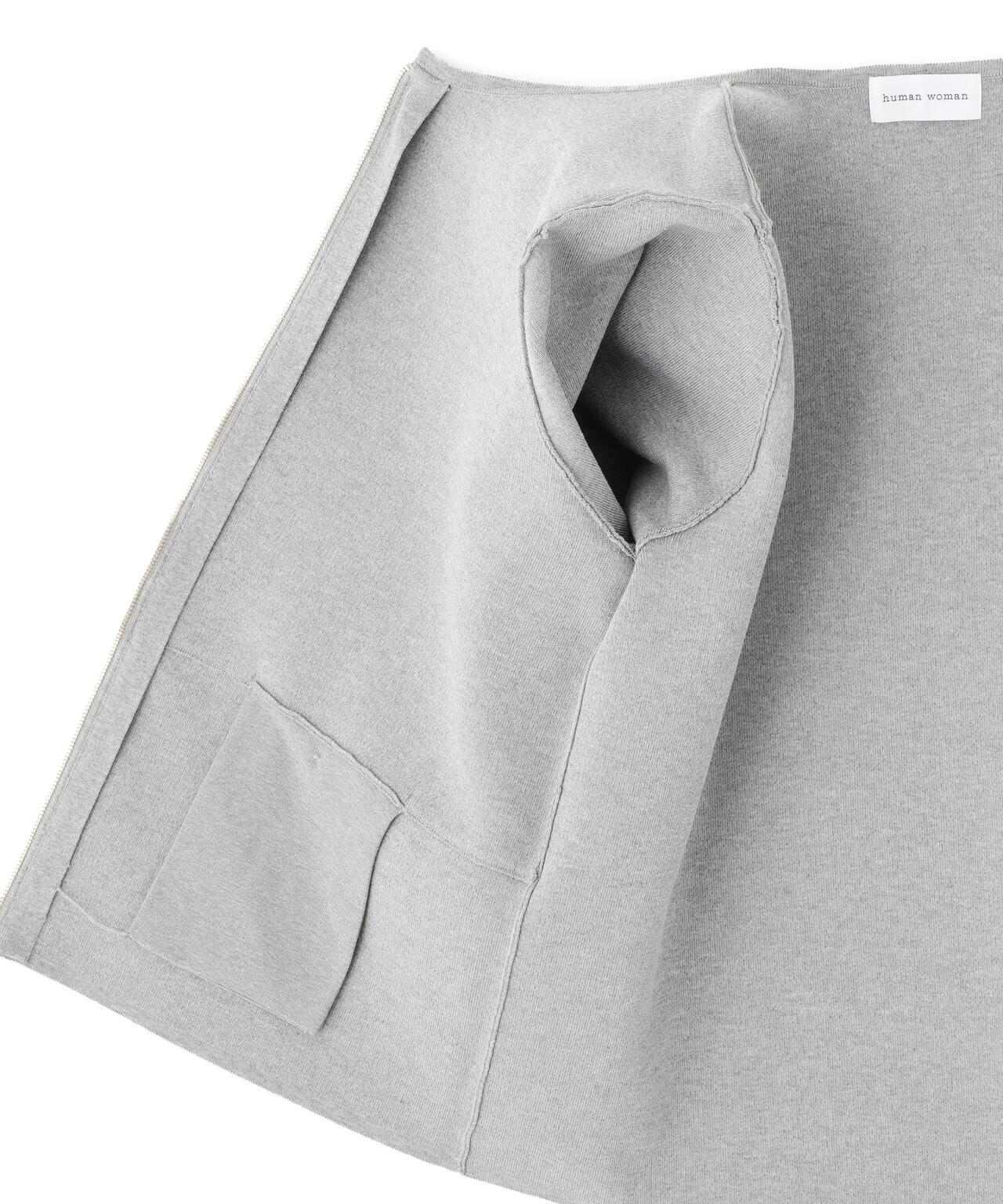 コットンスムースジップアップＪＫ