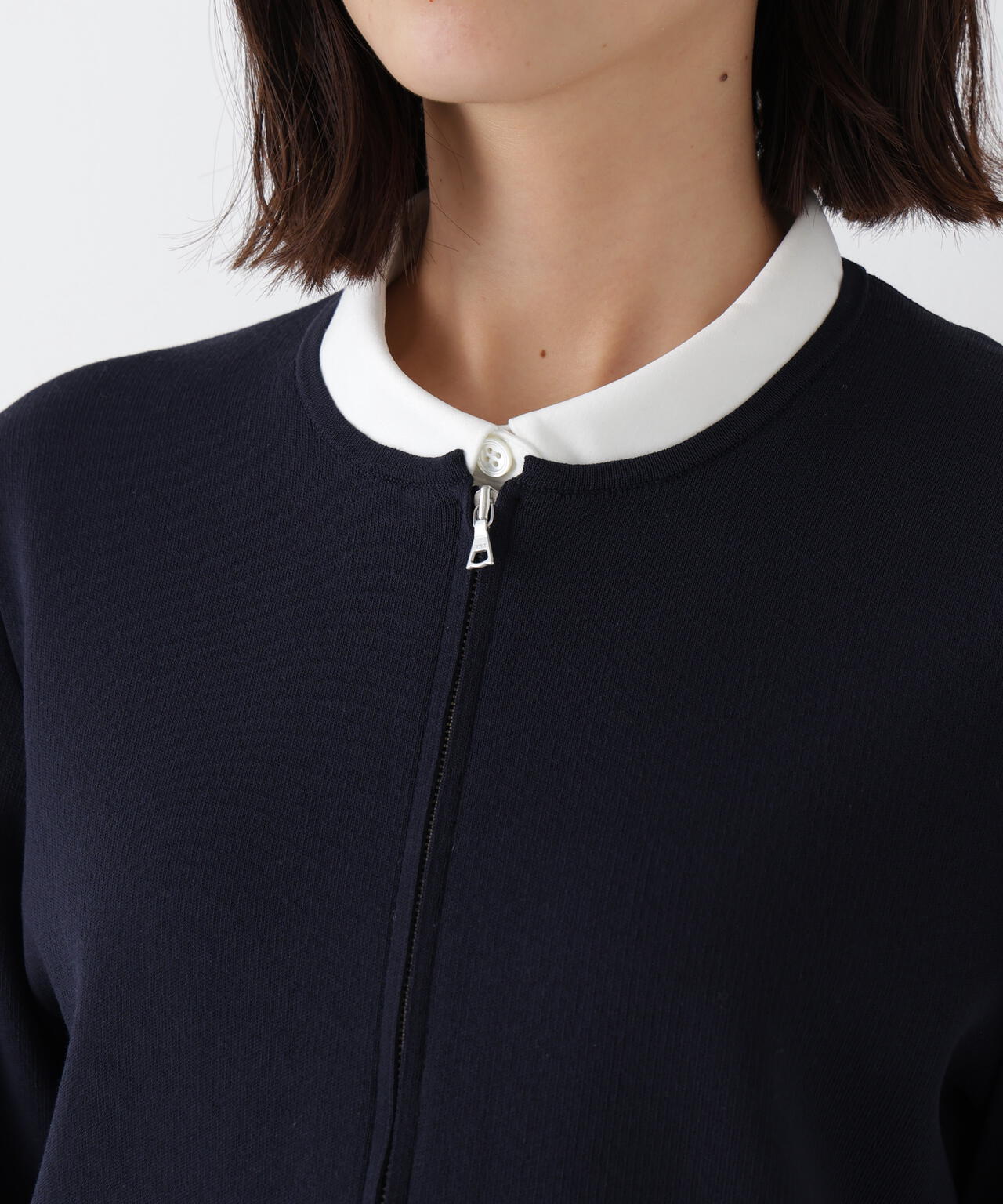 コットンスムースジップアップＪＫ