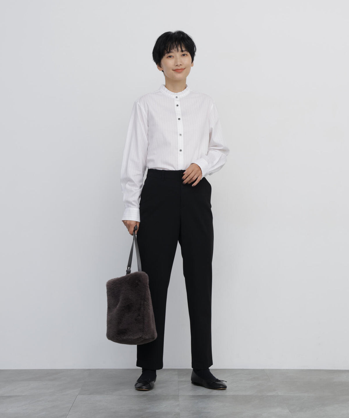 166cm　B/78　W/58　H/86 着用サイズ：M