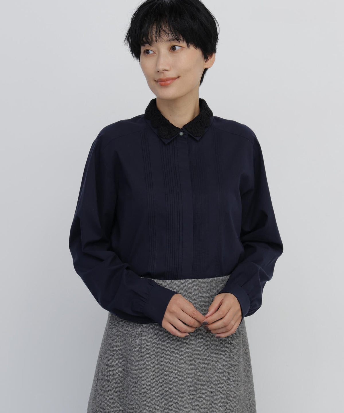 166cm　B/78　W/58　H/86 着用サイズ：M