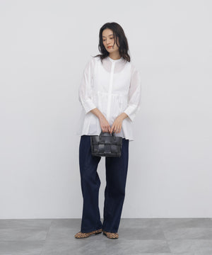 165cm/B:77cm/W:57cm/H:79cm 着用サイズ：M