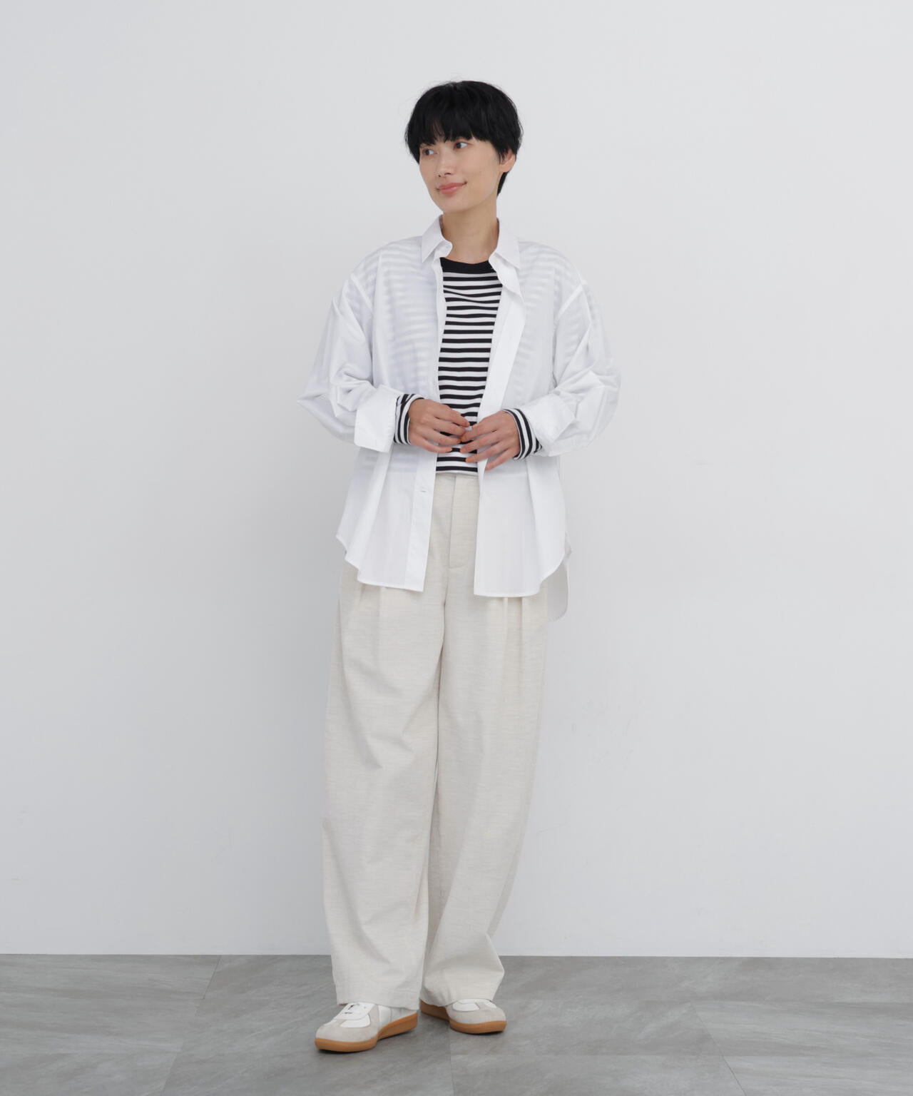 166cm　B/78　W/58　H/86 着用サイズ：M