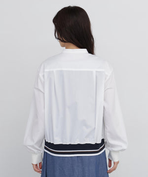 165cm/B:77cm/W:57cm/H:79cm 着用サイズ：M