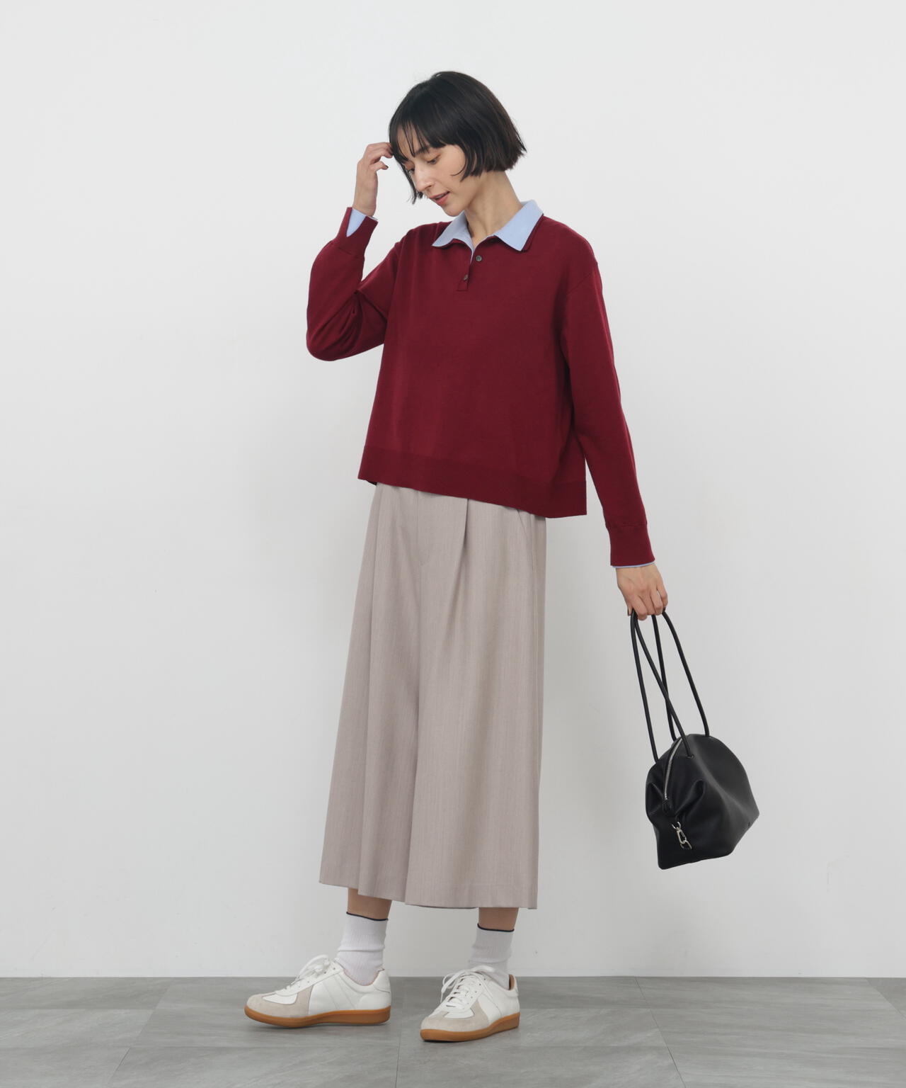 身長168cm　B76 W58 H86 着用サイズ：M