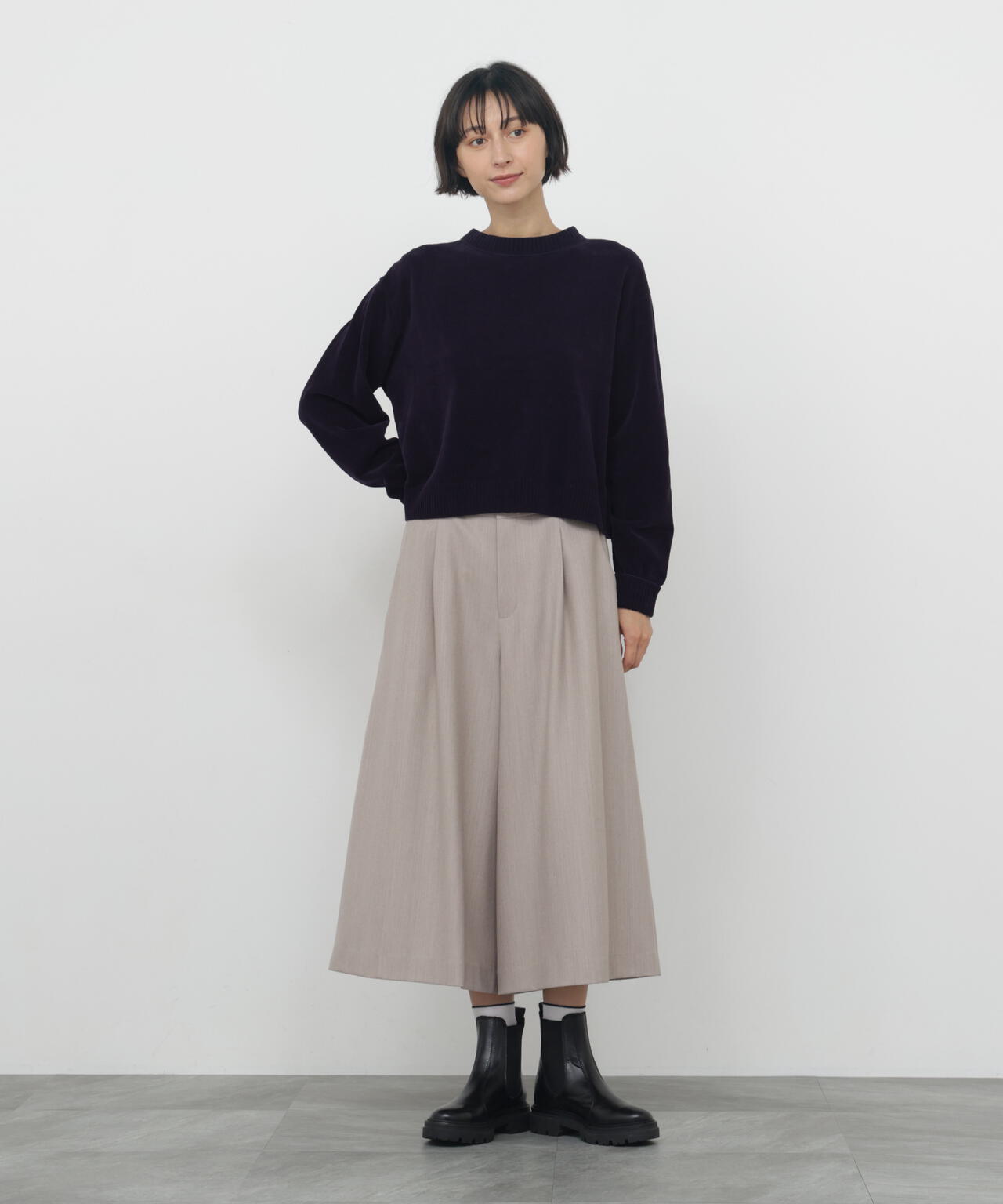 身長168cm　B76 W58 H86 着用サイズ：M