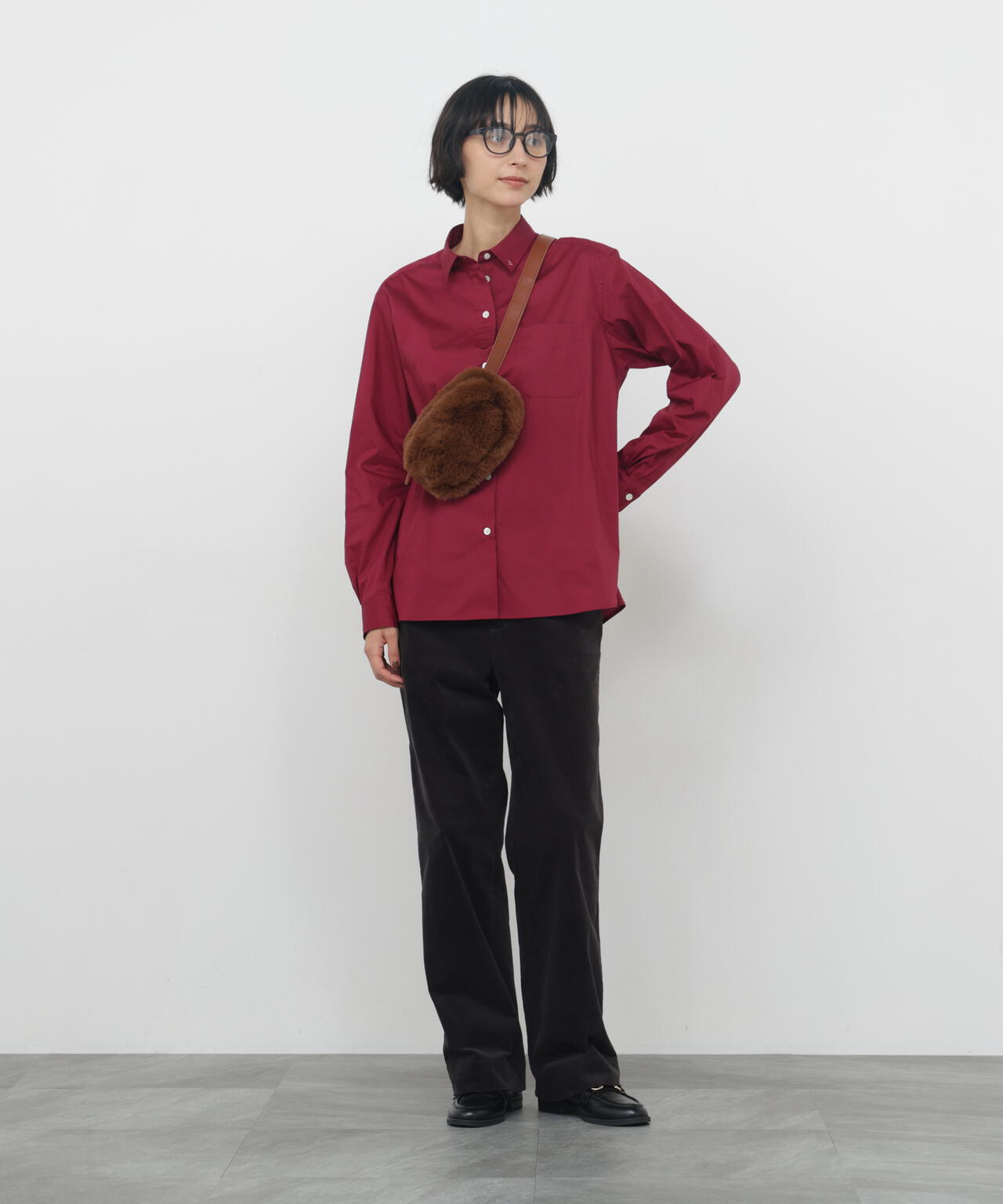 身長168cm　B76 W58 H86 着用サイズ：M