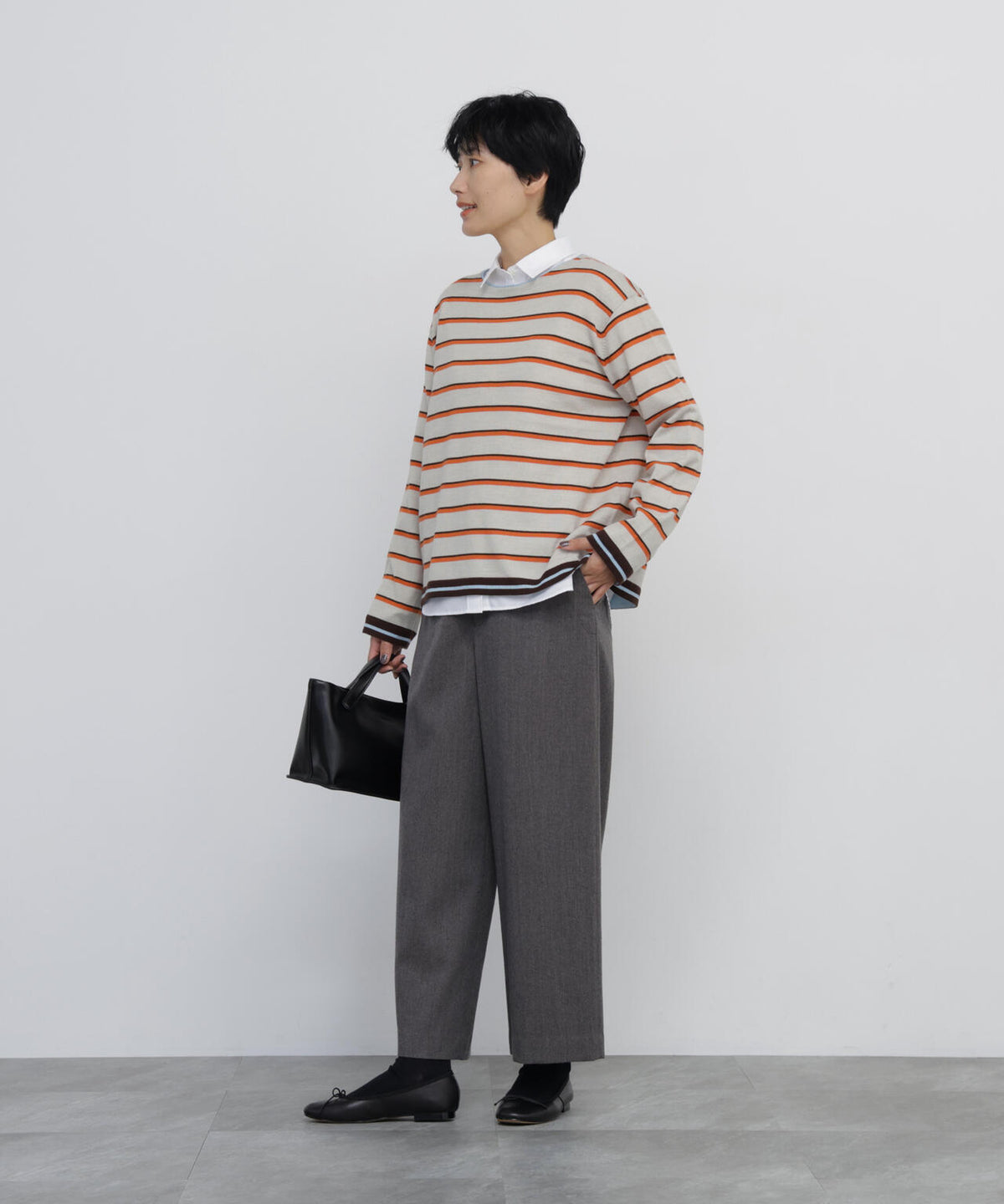 166cm　B/78　W/58　H/86 着用サイズ：M