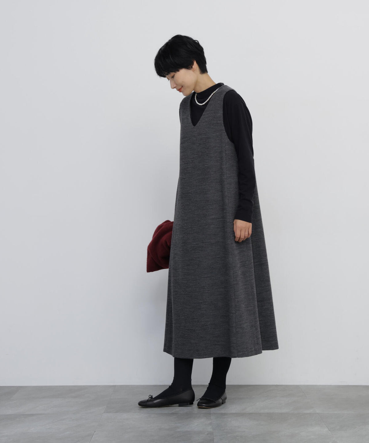 166cm　B/78　W/58　H/86 着用サイズ：M