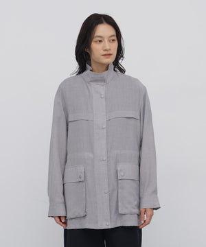 165cm/B:77cm/W:57cm/H:79cm 着用サイズ：M