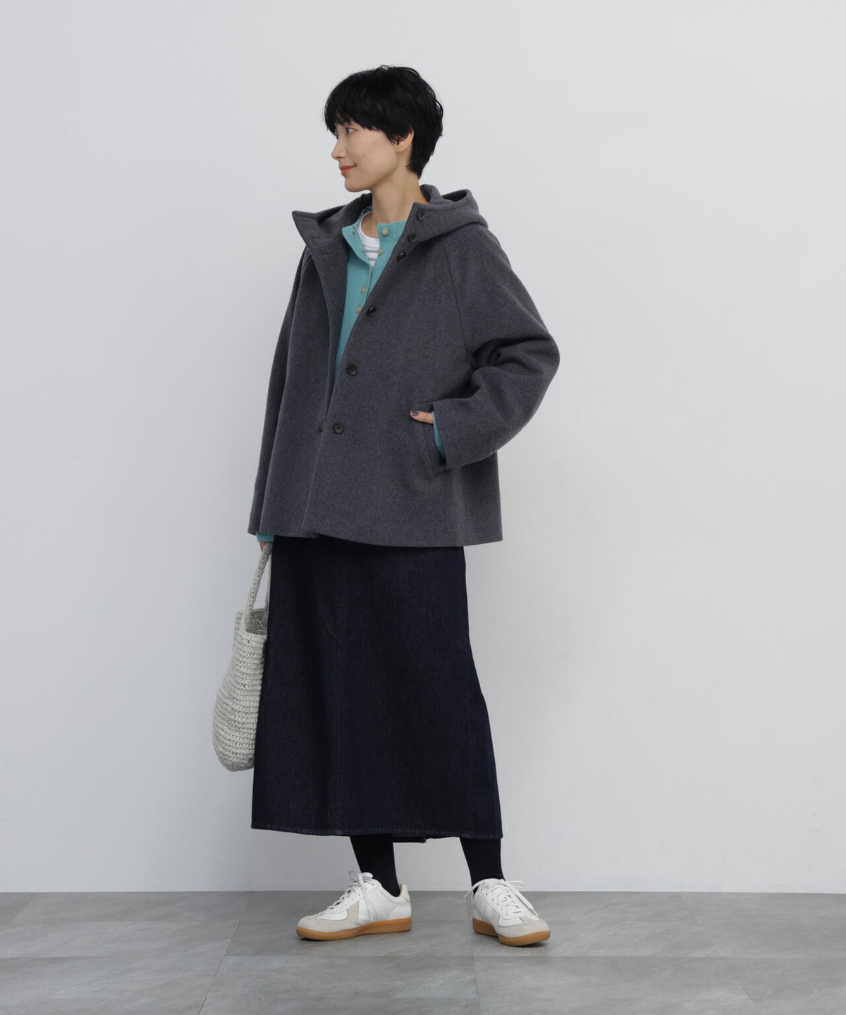 166cm　B/78　W/58　H/86 着用サイズ：M