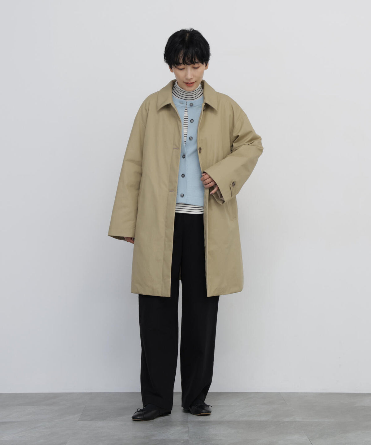 166cm　B/78　W/58　H/86 着用サイズ：M