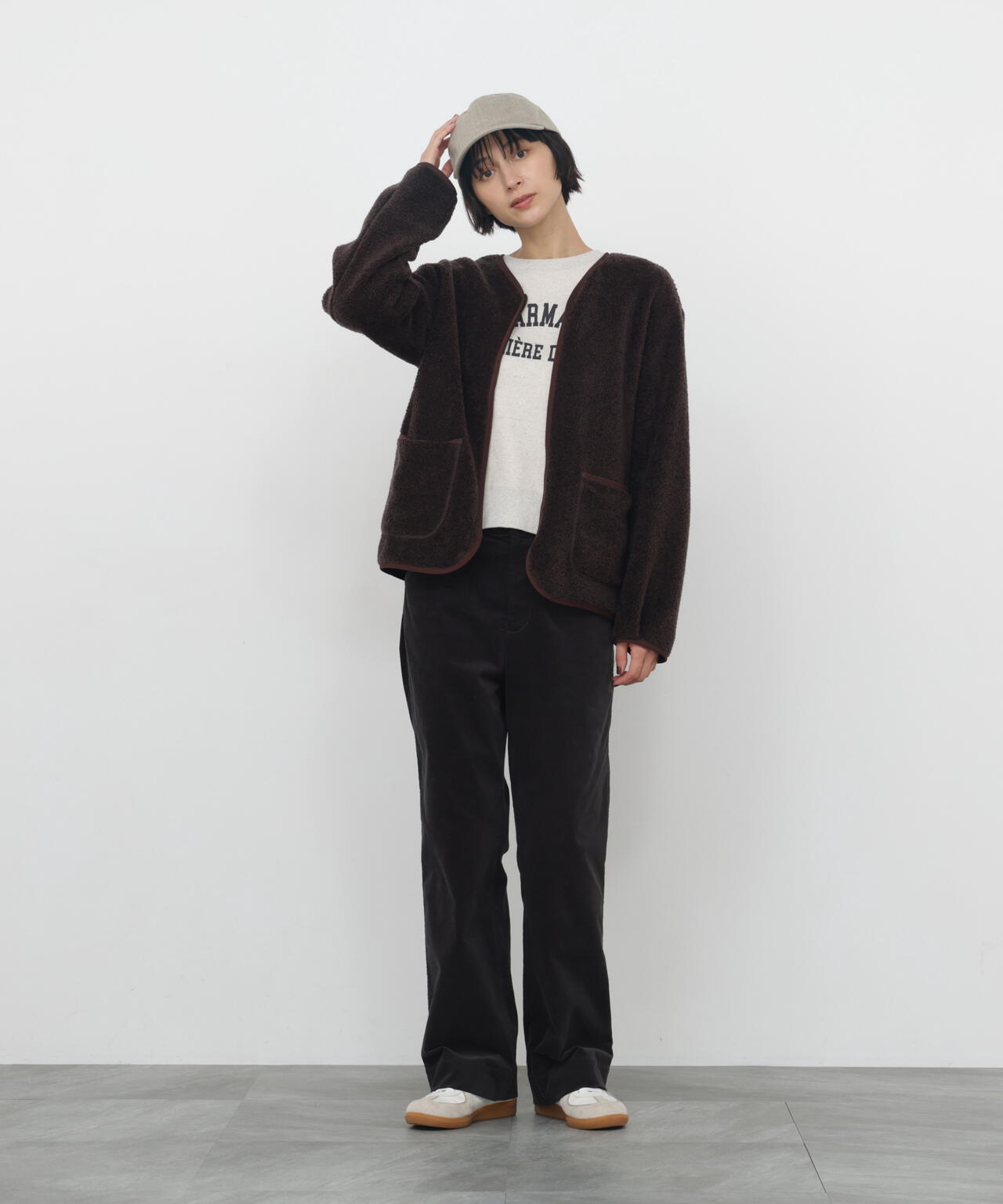 身長168cm　B76 W58 H86 着用サイズ：M