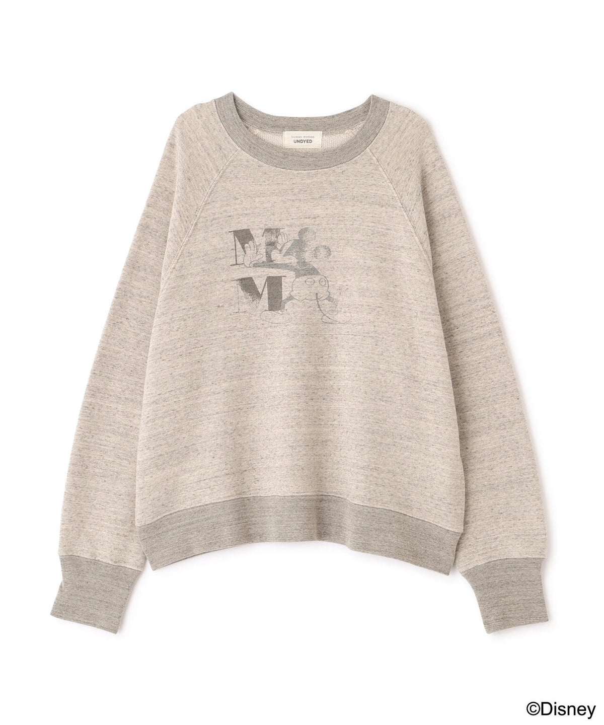 MICKEY / UNDYED / human womanトレーナー