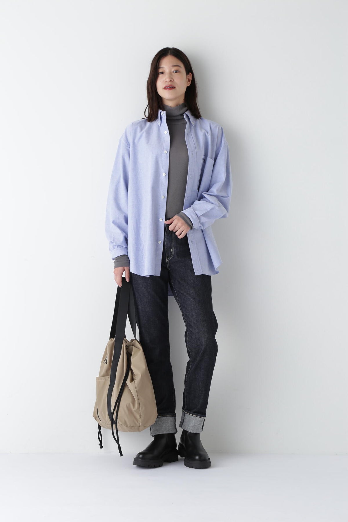 【倉科カナさん着用】《名品 / 洗える》シアータートルプルオーバー