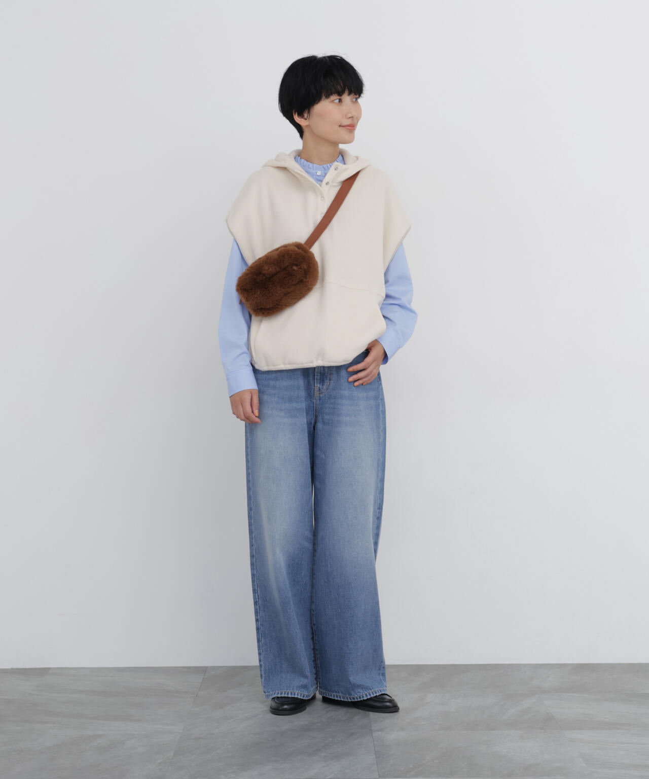 166cm　B/78　W/58　H/86 着用サイズ：M
