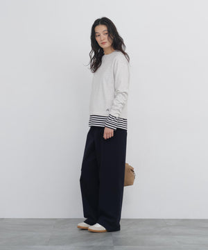 165cm/B:77cm/W:57cm/H:79cm 着用サイズ：M