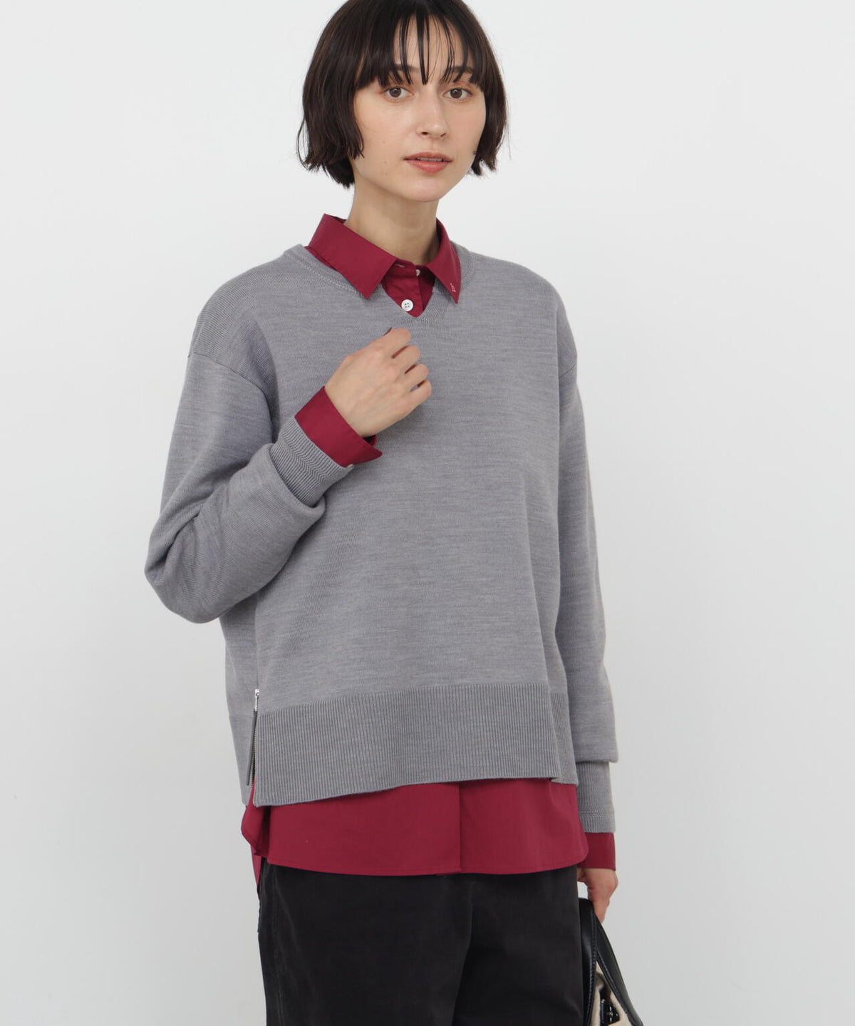 身長168cm　B76 W58 H86 着用サイズ：M