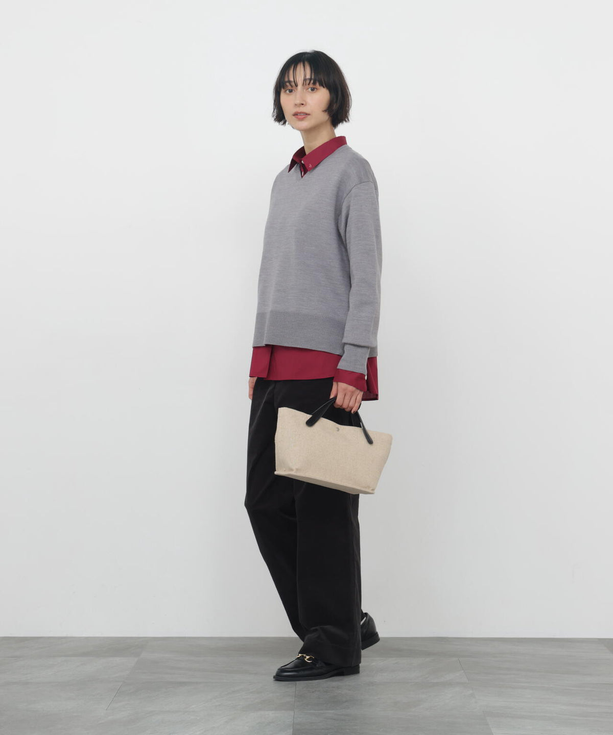 身長168cm　B76 W58 H86 着用サイズ：M