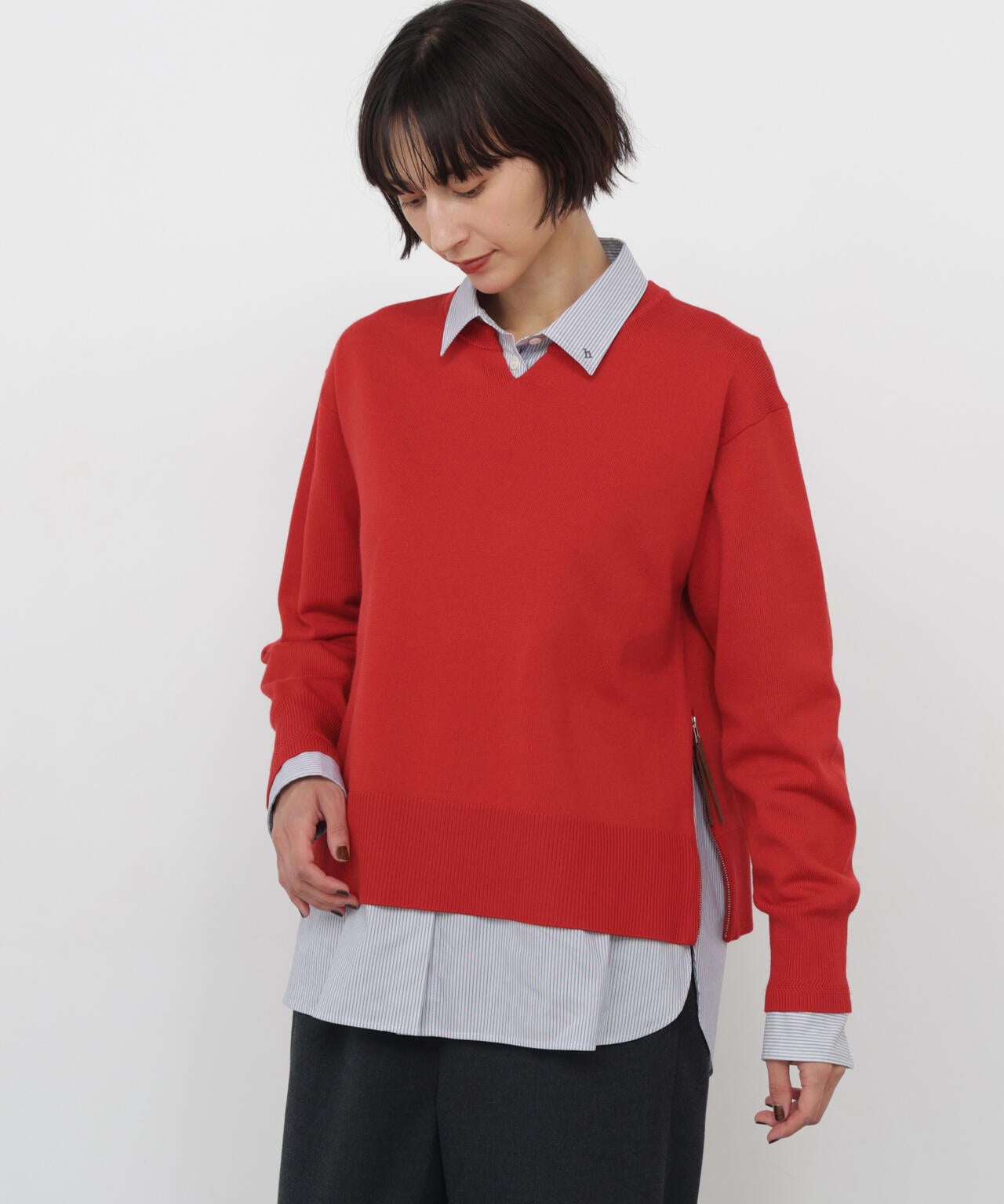 身長168cm　B76 W58 H86 着用サイズ：M
