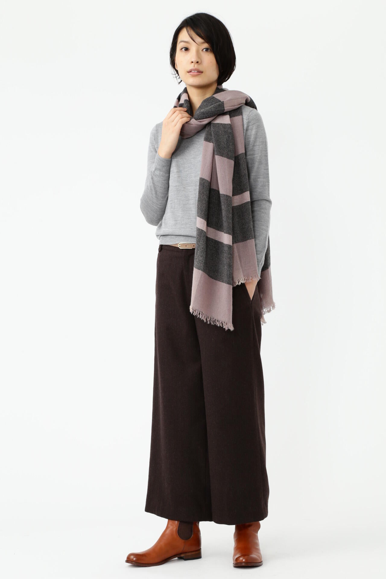 [店舗限定販売]《H/standard》WOOLBASICⅡ ニット