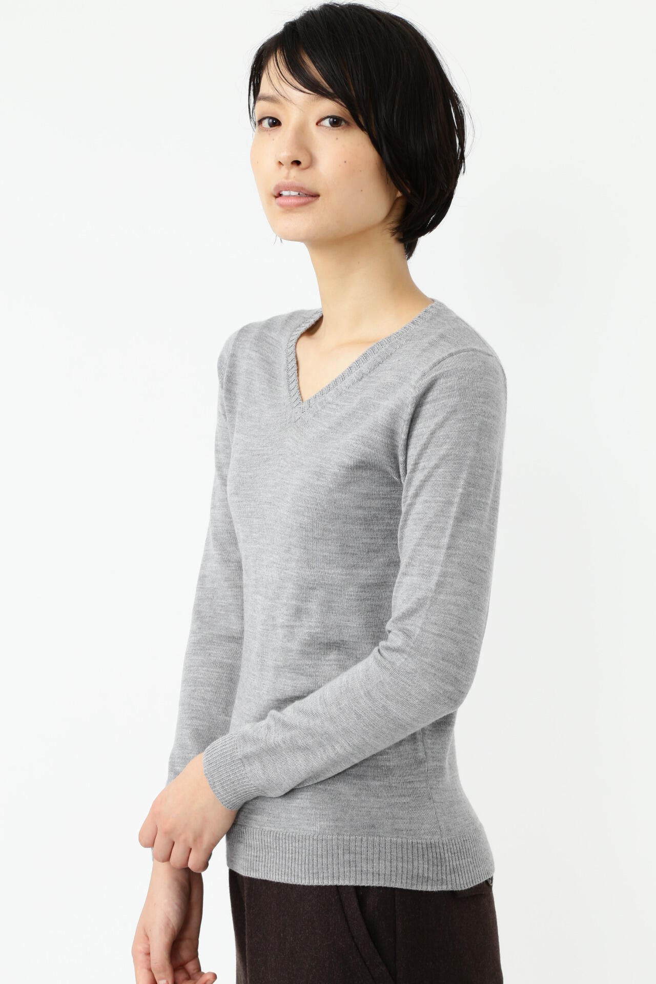 [店舗限定販売]《H/standard》WOOLBASICⅡ ニット