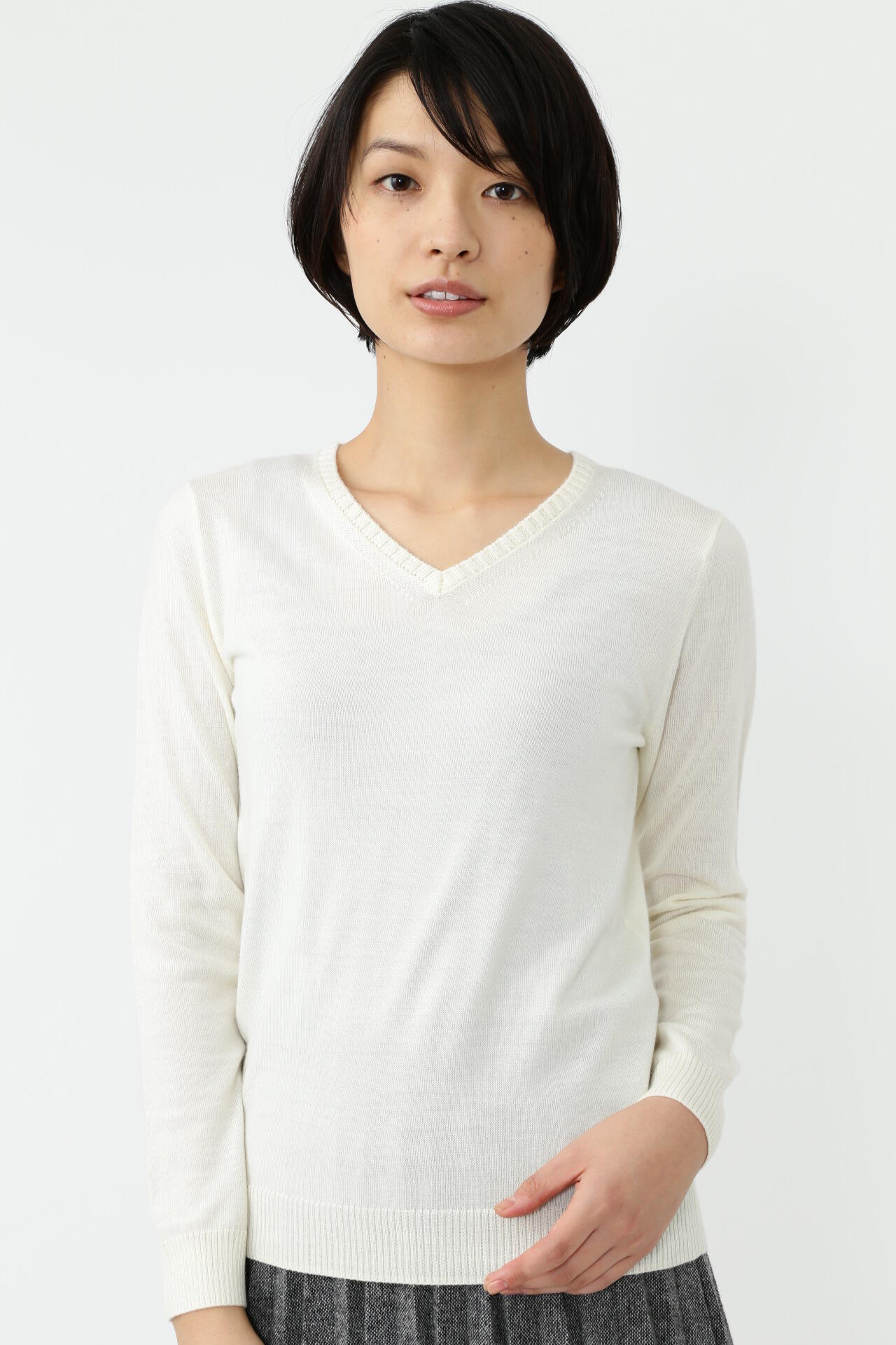 [店舗限定販売]《H/standard》WOOLBASICⅡ ニット