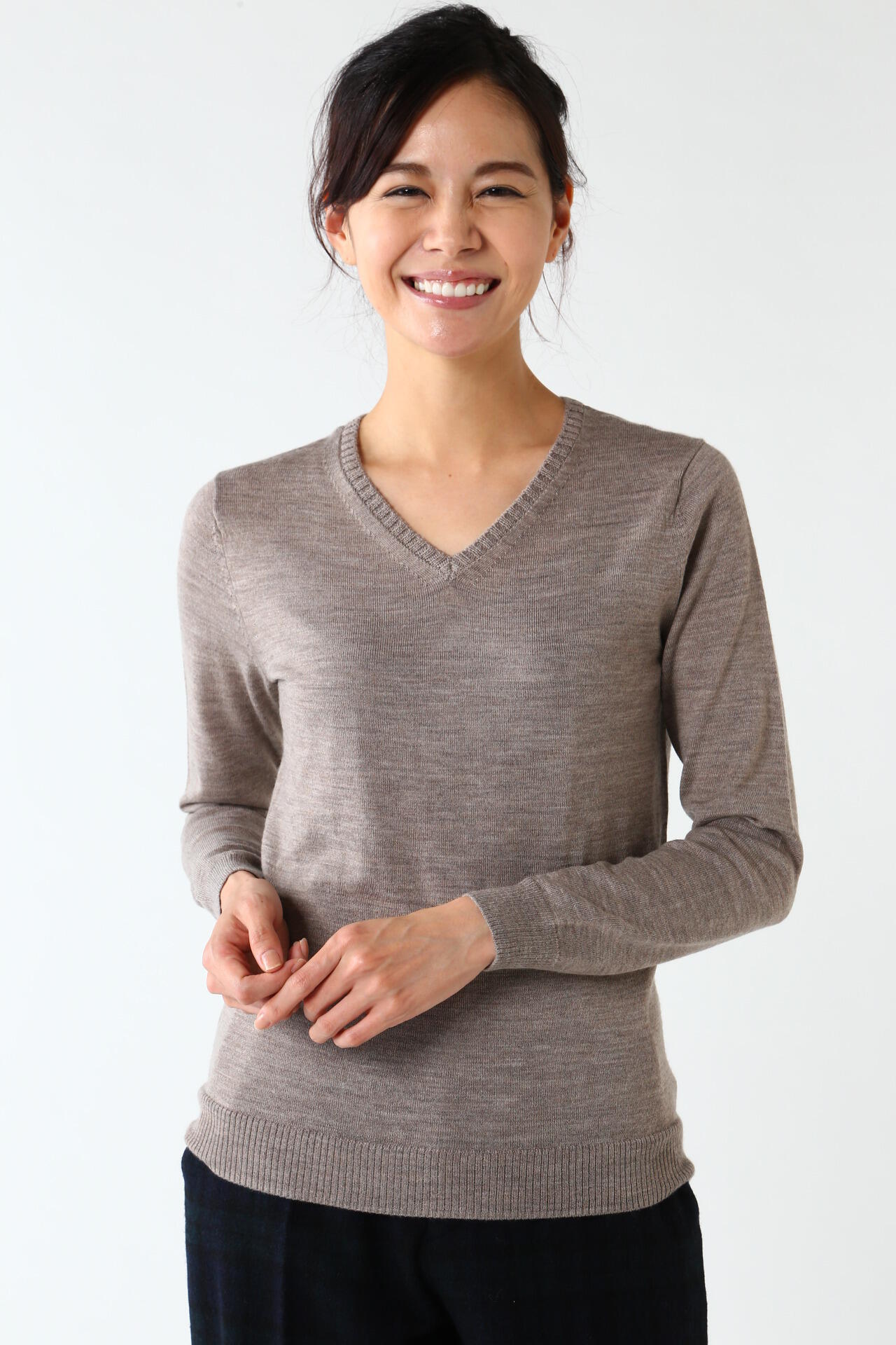 [店舗限定販売]《H/standard》WOOLBASICⅡ ニット