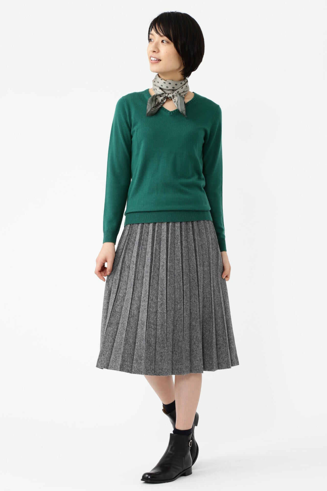 [店舗限定販売]《H/standard》WOOLBASICⅡ ニット
