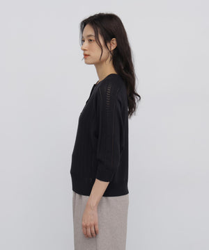 165cm/B:77cm/W:57cm/H:79cm 着用サイズ：M
