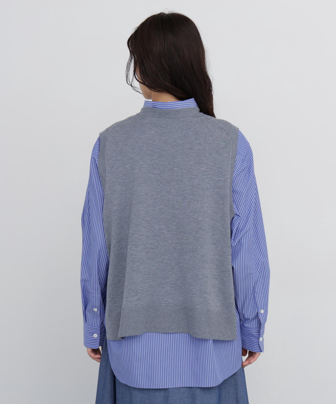 165cm/B:77cm/W:57cm/H:79cm 着用サイズ：M