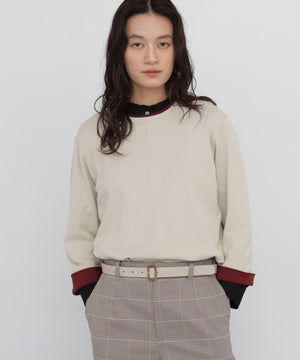 165cm/B:77cm/W:57cm/H:79cm 着用サイズ：M
