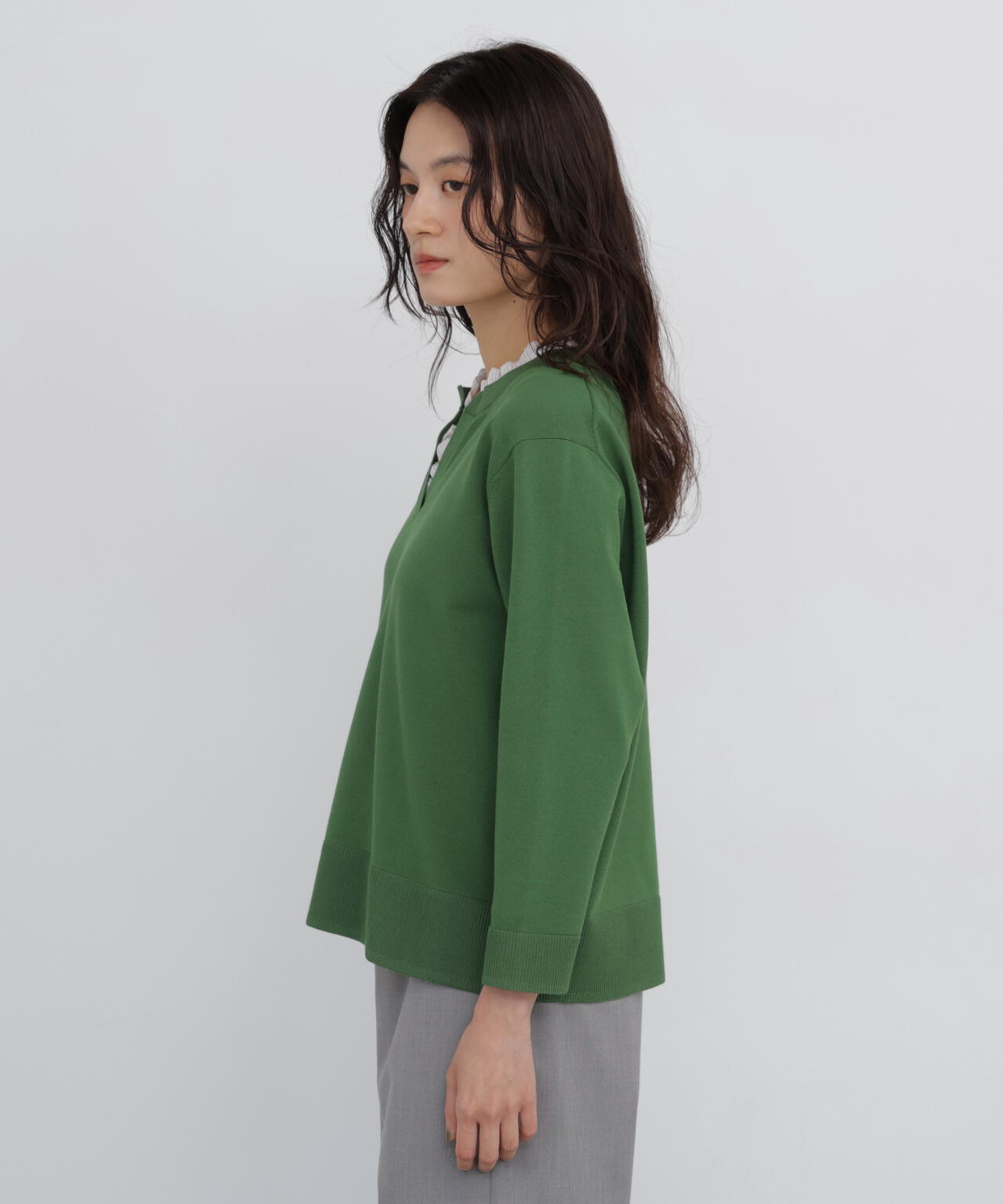 165cm/B:77cm/W:57cm/H:79cm 着用サイズ：M