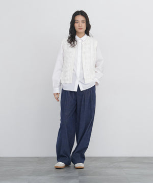 165cm/B:77cm/W:57cm/H:79cm 着用サイズ：M