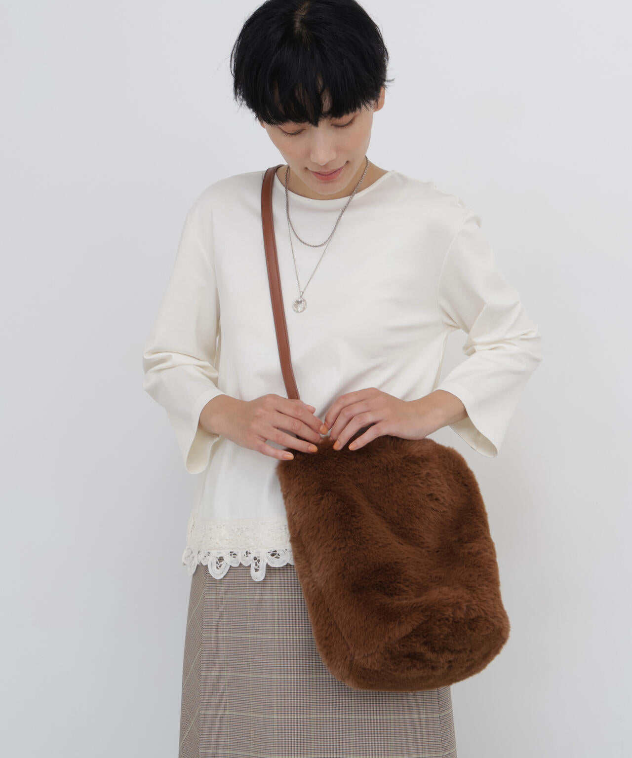 166cm　B/78　W/58　H/86 着用サイズ：-