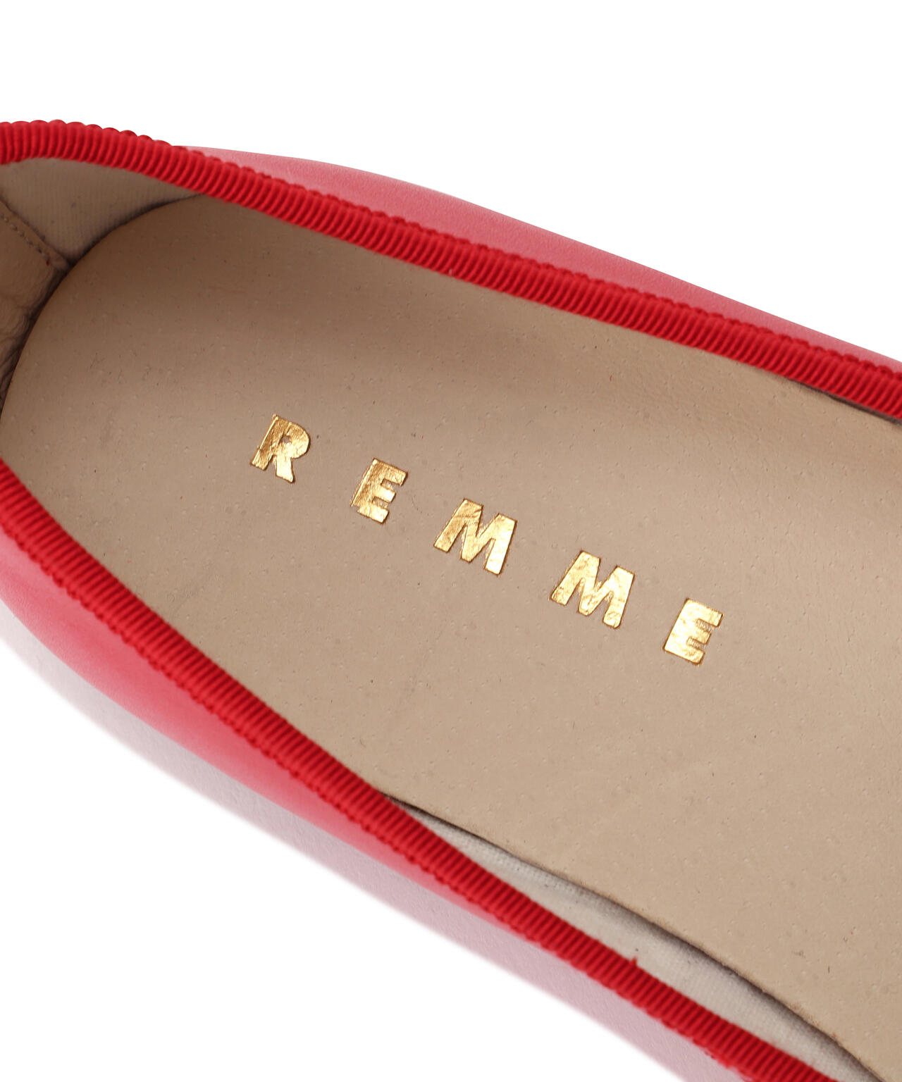 【ＲＥＭＭＥ】レザーバレエシューズ