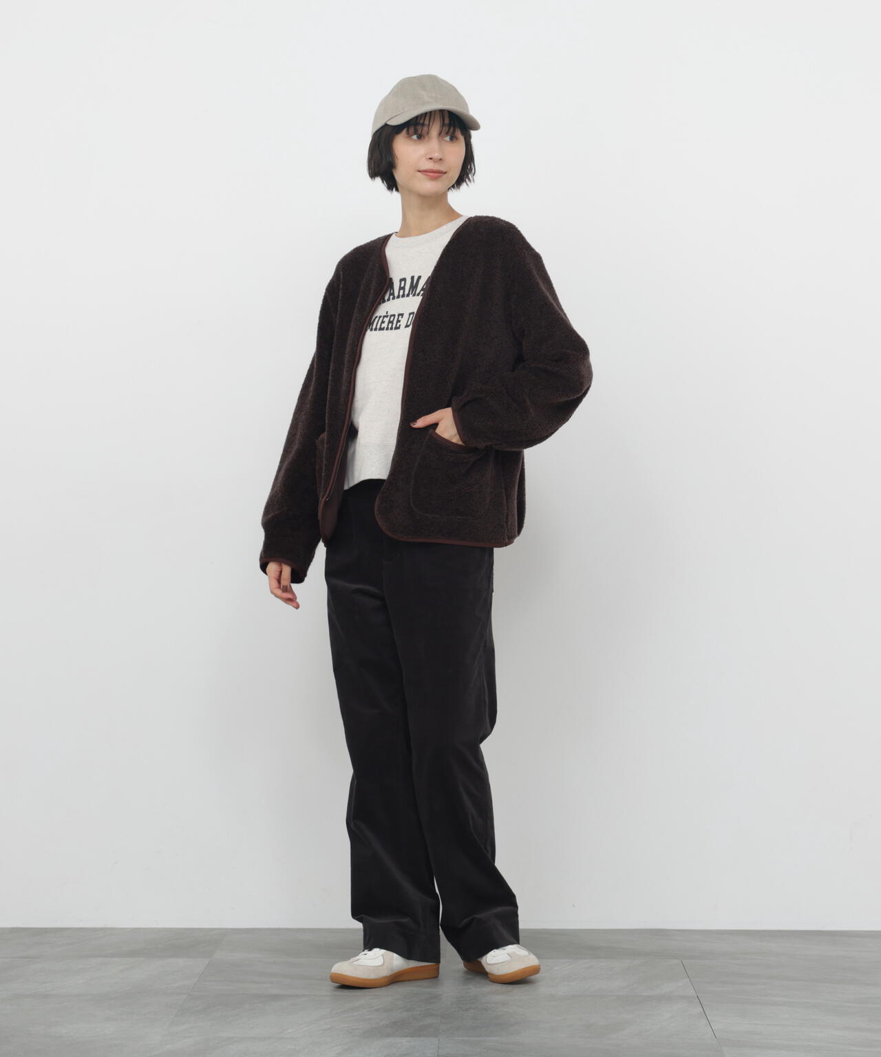 身長168cm　B76 W58 H86 着用サイズ：FR