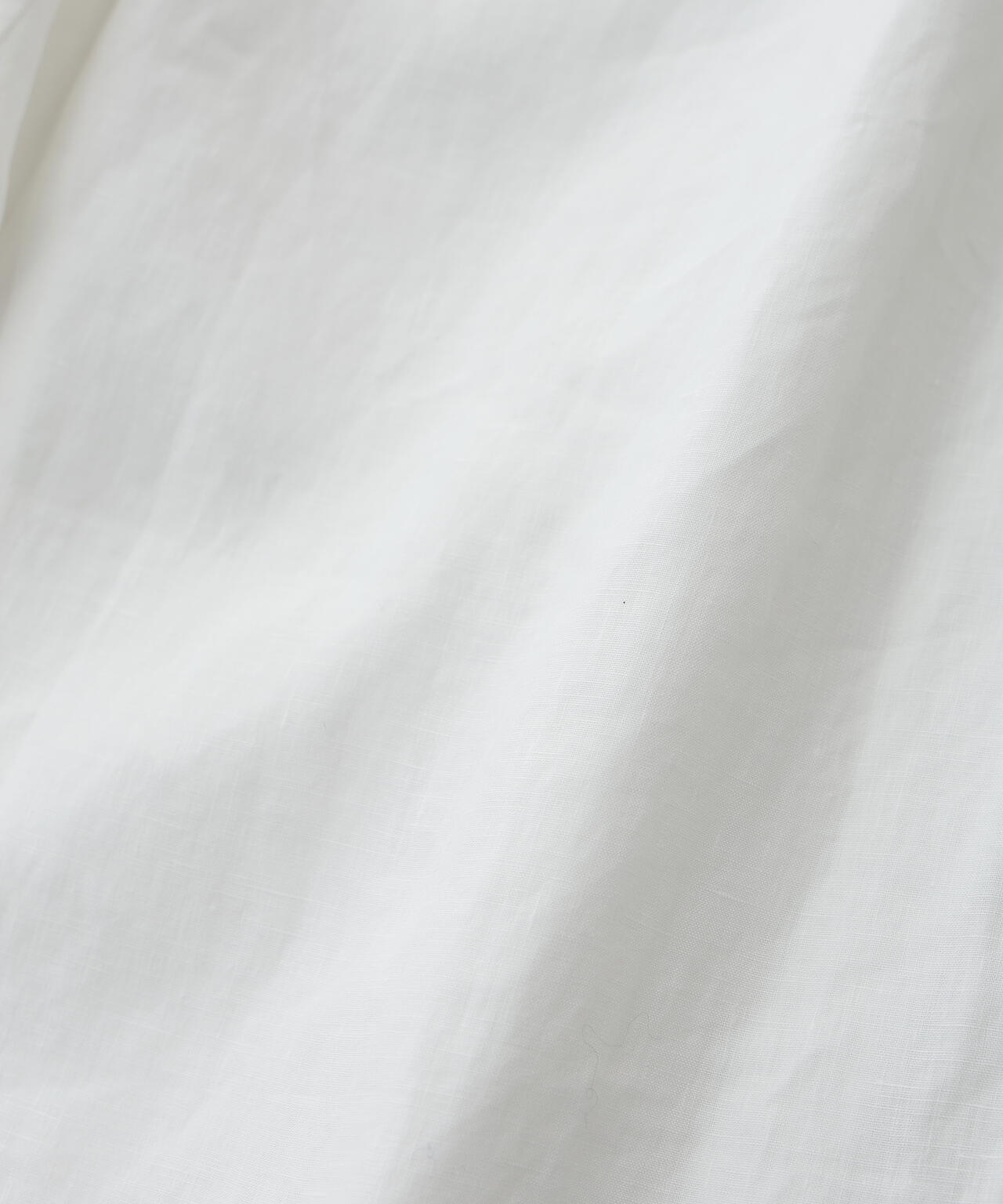 リネンキャンブリックテーパードパンツ