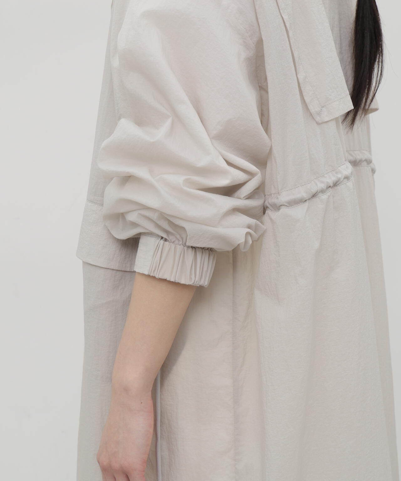 エアーナイロンフーディワンピース