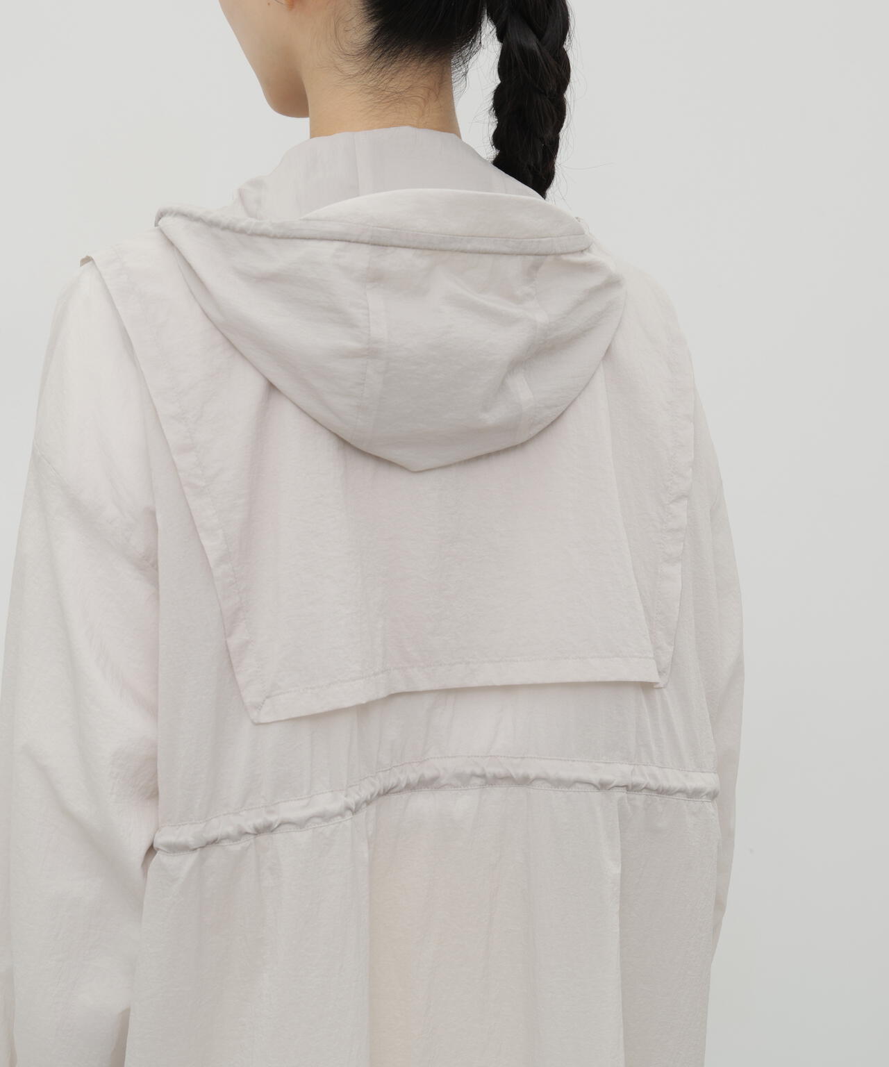 エアーナイロンフーディワンピース