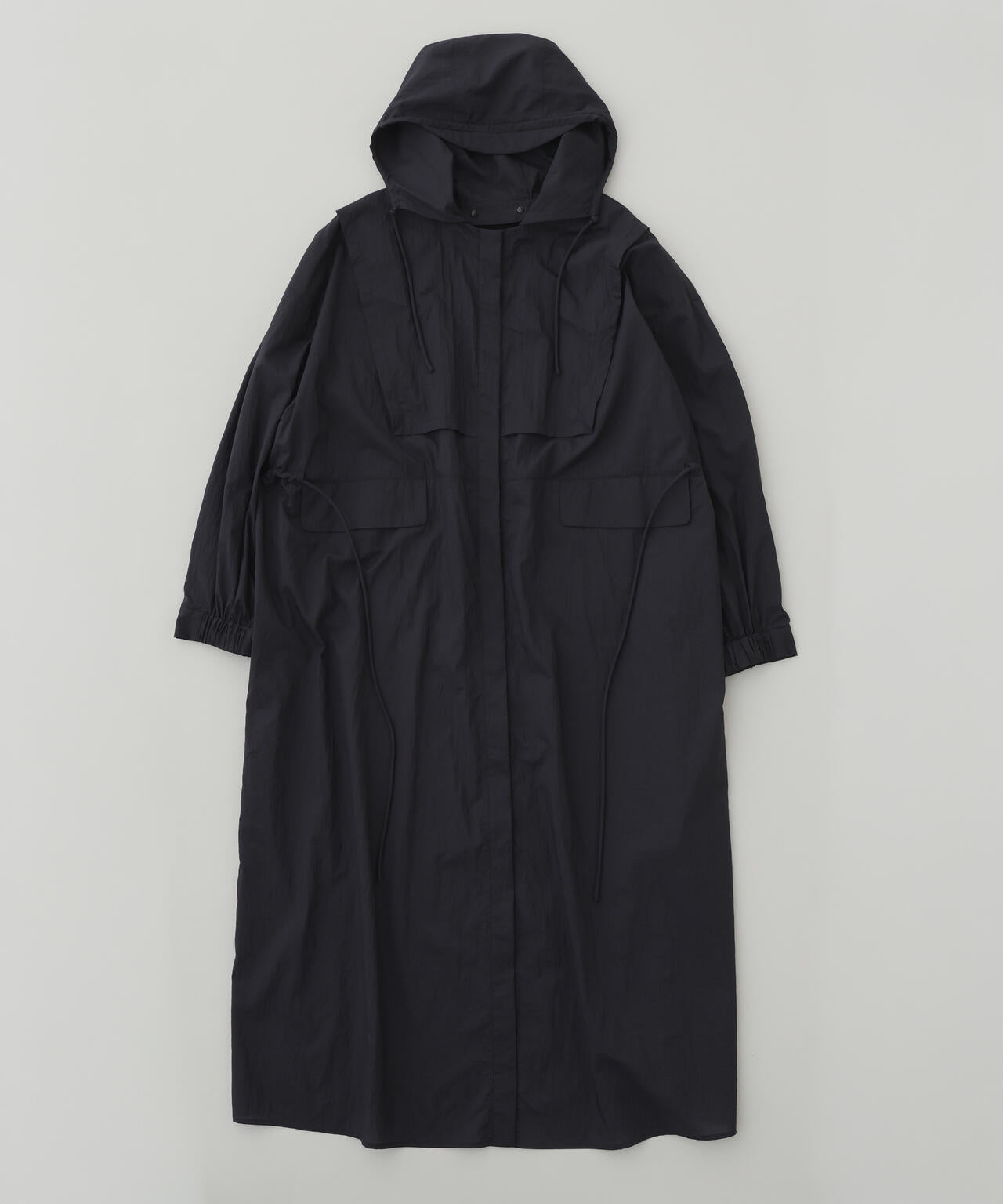 エアーナイロンフーディワンピース