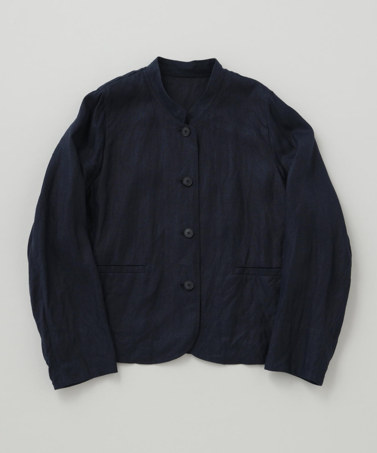 ヘンプキャンバスマオカラージャケット