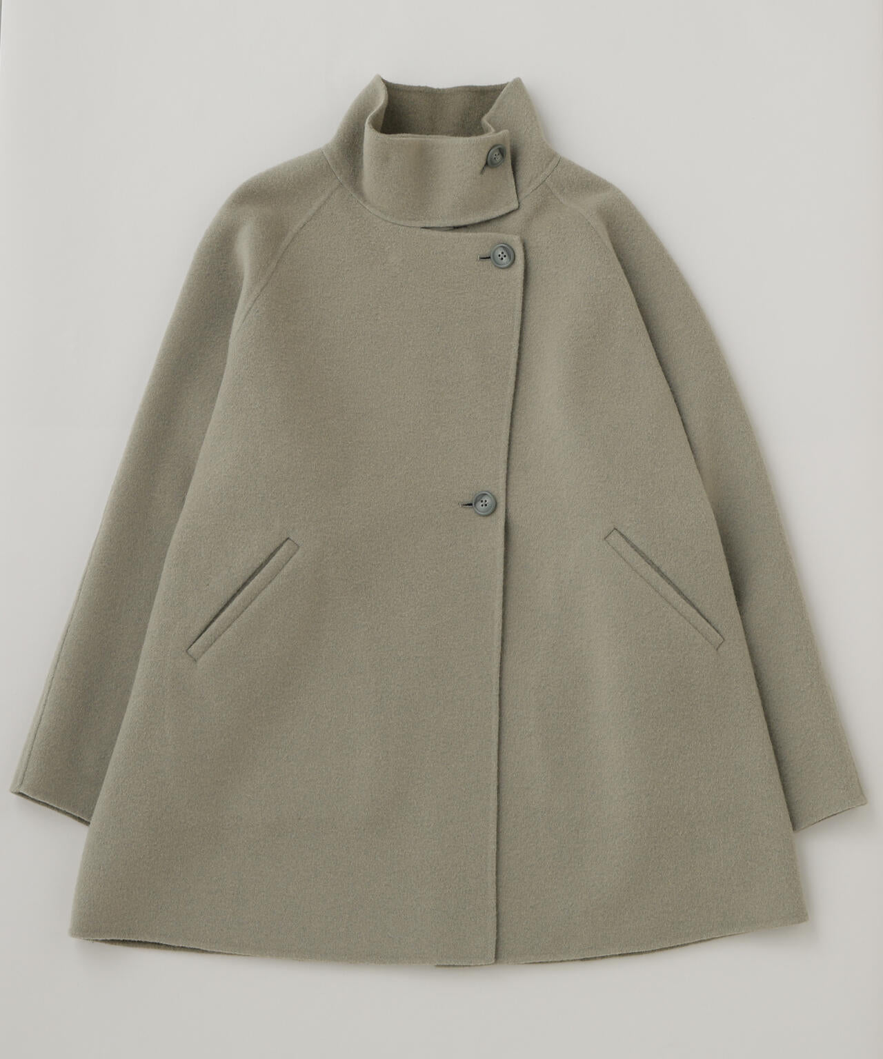ハグオーワー 　モッズコートライナー付 リバティ CLOTH＆CROSS ウールナイロンスタンドカラーリバーコート | wagona（ワゴナ