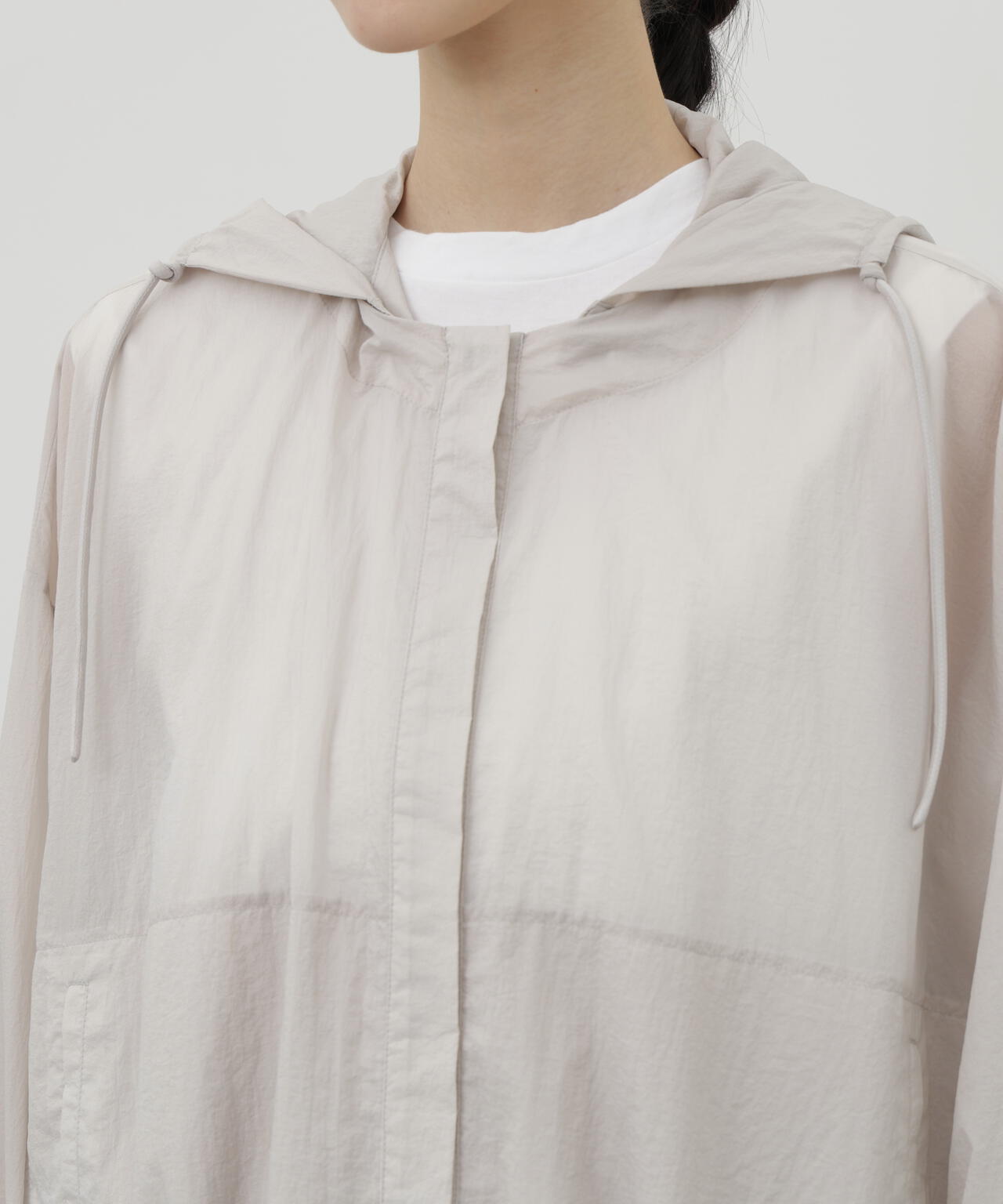 エアーナイロンフーディブルゾン